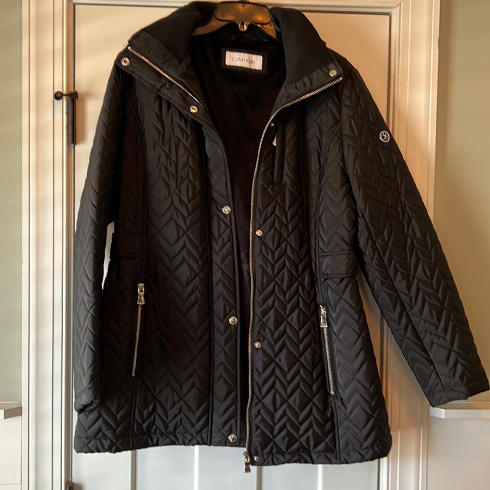 Calvin Klein Black Coat